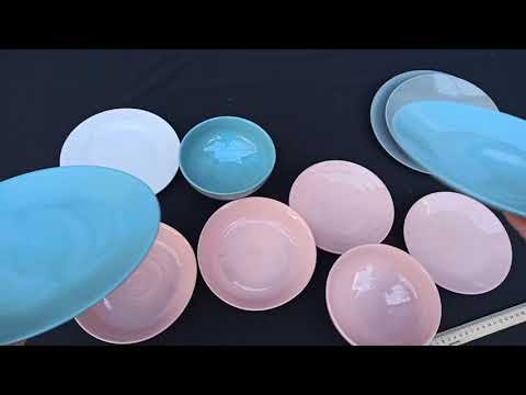 Видео: Тарелки и миски фарфоровые, о нюансах