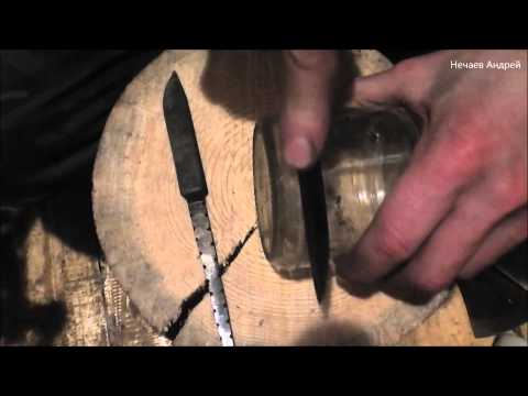 Видео: Ножи из напильника 5.0-6.0 Клинки