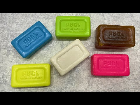 Видео: Сухое мыло Русь от Эфко / Хруст / Dry soap cutting/ ASMR / Для сна