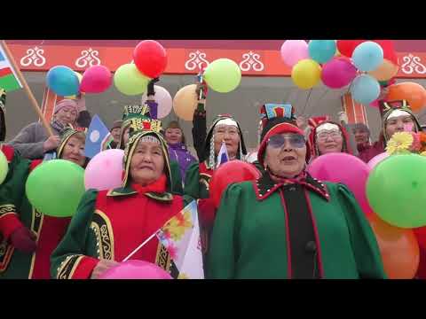 Видео: Первомайская демонстрация предприятий и общественных организаций Тулагино-Кильдямского наслега.