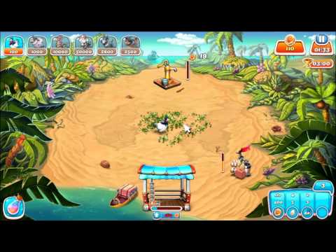 Видео: Farm Frenzy: Heave Ho only GOLD (level 3) Walkthrough gameplay Веселая ферма. Все на борт! Уровень 3