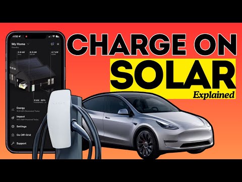 Видео: Как работает функция Tesla «Зарядка от солнечной энергии»
