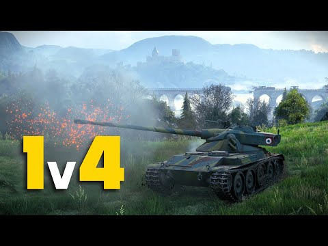Видео: B-C 25 t AP: Один В Огненной Буре - World of Tanks