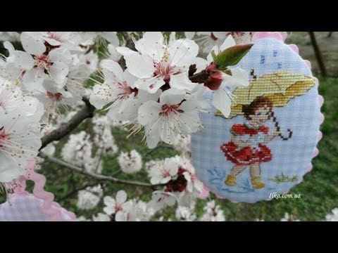 Видео: 119.Декор к Пасхе 2017 г.Вышивка крестом.