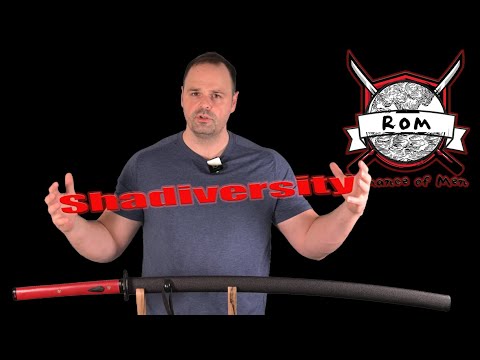 Видео: Романтика мужчин: Shadiversity Katana