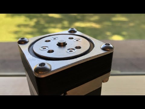 Видео: Циклоидальный привод с высоким крутящим моментом (двигатель NEMA 23)