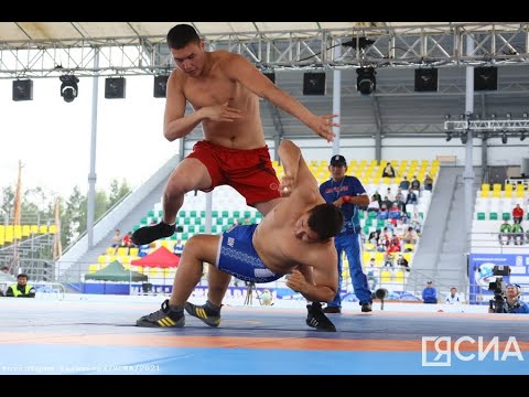 Видео: Яркие моменты хапсагая на Играх Манчаары-2021. Только лучшие броски