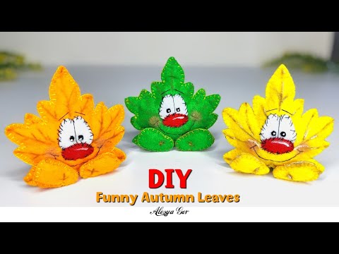 Видео: 🍂 ВЕСЁЛЫЕ КЛЕНОВЫЕ ЛИСТЬЯ ИЗ ФЕТРА 🍂 ОСЕННИЙ ДЕКОР