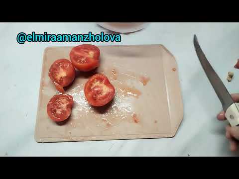 Видео: Баклажаннан ыстық салат. 