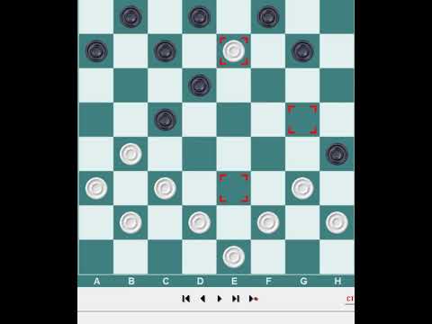 Видео: Игры с маленькими шашистиками.Позиция из лекций Цирика.Длинные варианты в позициях.
