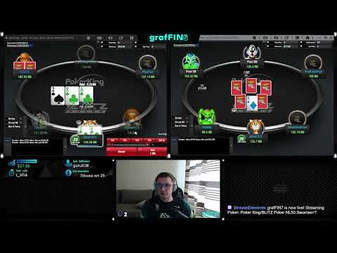 Видео: Poker King/BLITZ Poker NL50.Закатают?