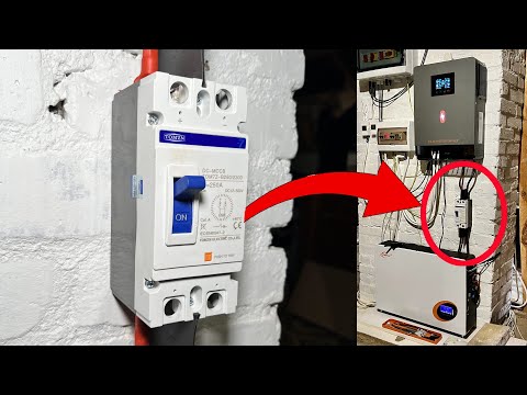 Видео: Подключение АККУМУЛЯТОРА к ГИБРИДНОМУ ИНВЕРТОРУ