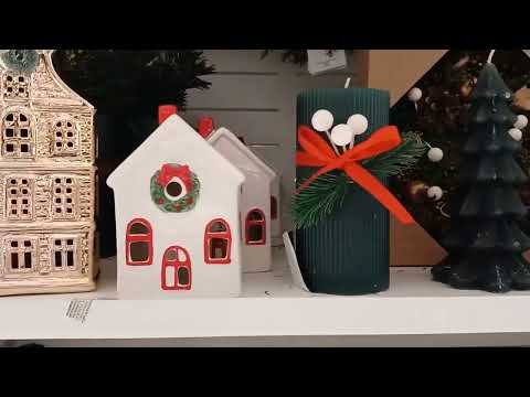 Видео: РОЖДЕСТВЕНСКИЙ SINSAY.ПОСУДА.ТЕКСТИЛЬ.ГНОМЫ