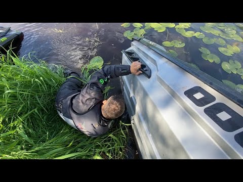 Видео: Как разбить гидроцикл. Прошли 90 км по реке Камышовка.