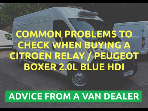 Видео: Распространенные проблемы с реле Citroen / Peugeot Boxer Van 2.0L 2016 и новее