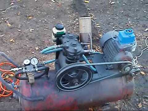 Видео: Компрессор самодельный ЗиЛ 130 Homemade air compressor
