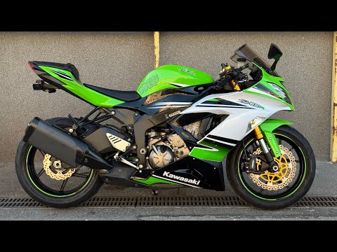Видео: Стан мотоцикла KAWASAKI ZX6R 636 30th Anniversary 2015 рік 28352 км пробіг
