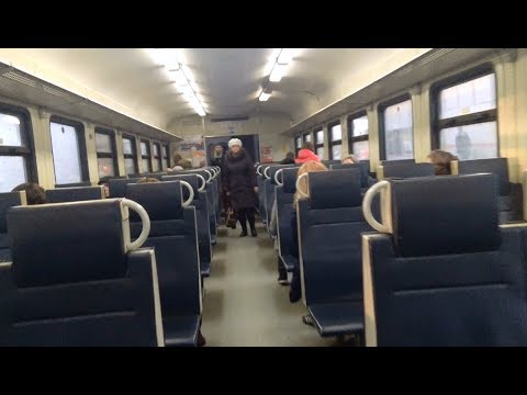 Видео: ЭД4М-0198, маршрут: Голутвин - Москва