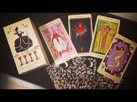 Видео: Новинка от Fournier !! 🥀🥀🥀Обзор колоды « Tarot de Carlotydes»