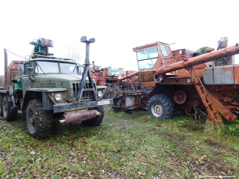 Видео: Продал комбайн мужикам ТРУДЯГАМ! Sold the harvester! Combine harvesters will work hard