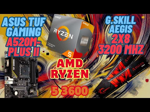 Видео: ⁠ ASUS TUF GAMING A520M-Plus II: & RYZEN 5 3600 Бюджетный монстр!