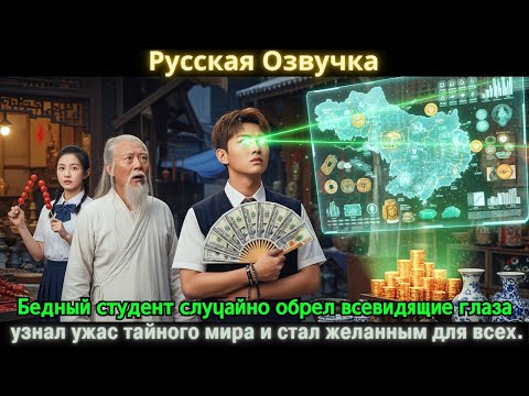 Видео: Бедный студент случайно обрел всевидящие глаза, узнал ужас тайного мира и стал желанным для всех.