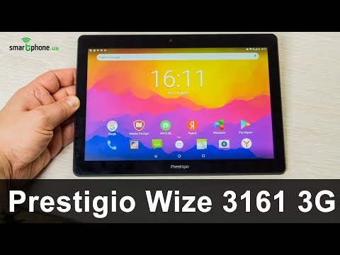 Видео: Планшет Prestigio Wize 3161 3G - 10,1 дюйма IPS и цена до $100