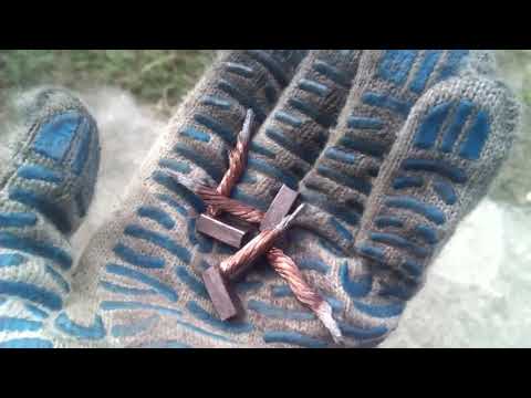 Видео: Замена: охлаждение/щетки/коллектор MY1018. 4 щетки за 100р