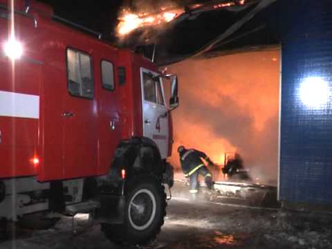 Видео: Новосибирским пожарным посвящается...