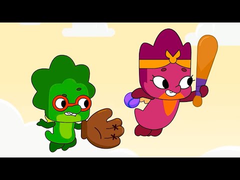 Видео: Дракошия - Играем в лапту или бейсбол! - Мультфильм для детей - Серия 32: Лучший игрок