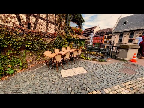 Видео: Страсбург Часть 3 - Маленькая Франция - Шлюзы - Улица Которую Захватили Голуби #strasbourg