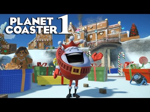 Видео: Planet coaster (Зимний Парк) ОТКРЫТИЕ ❄1