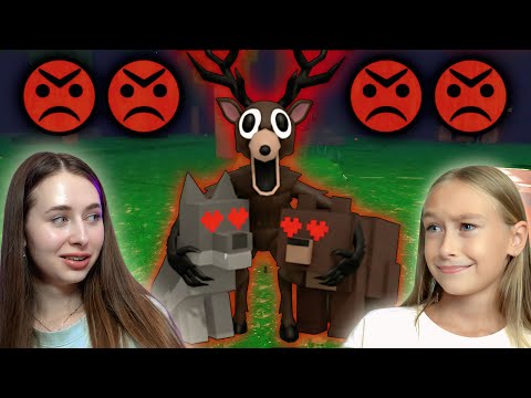 Видео: Приручили Оленя? Реакція на оновлення з прирученням в 99 ночей у лісі РОБЛОКС