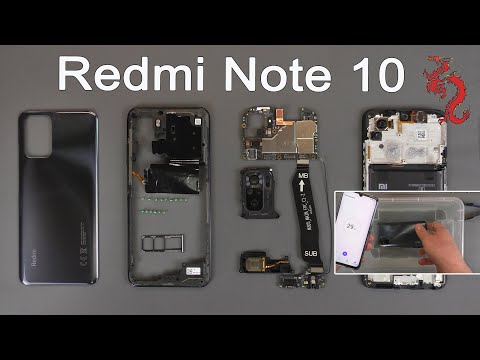 Видео: УТОПИЛ REDMI NOTE 10 //РАЗБОР смартфона обзор ИЗНУТРИ + Микроскоп