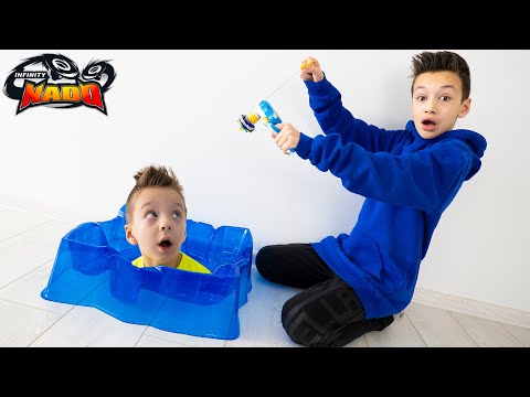 Видео: Игра с ПОДПИСЧИКАМИ в Infinity Nado ! Устроили БИТВУ со Всеми!