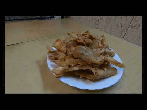 Видео: Куриные чипсы в микроволновке