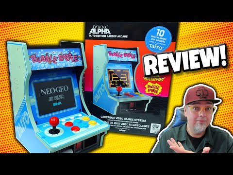 Видео: Это самая крутая ретро-аркада, которой вы можете владеть! Картриджи Taito Evercade Alpha It Run!