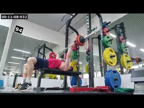 Видео: Тренировка жима по "Системе-100" - режим - Выносливость! Георгий Минин *МСМК/ клуб BOOMFIT 