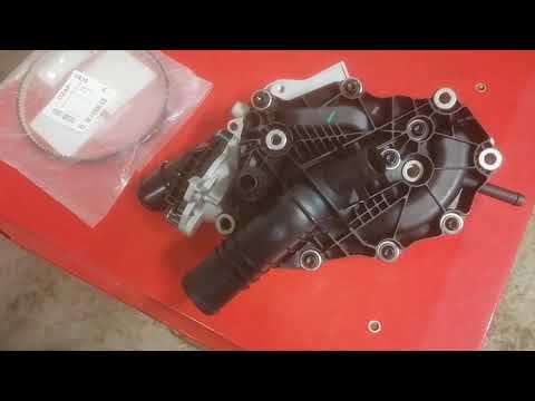 Видео: Замена помпы(водяной насос) Вольво хс40 1.5т-21г.#вольво#volvo#помпа#cma 