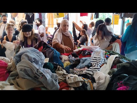 Видео: 86. Мощная примерка с барахолки во Франции. #secondhand 