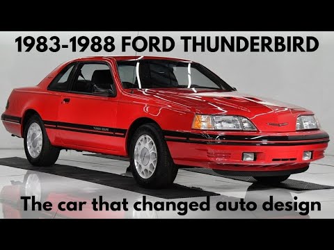 Видео: Ford Thunderbird 1983–1988 гг. История, все модели и характеристики