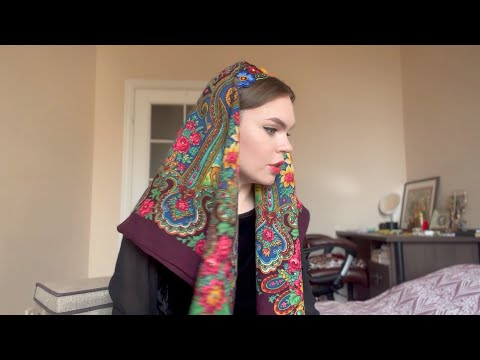 Видео: Старинные шали и платки / печать и рисунки / что есть у меня / павловопосадские платки
