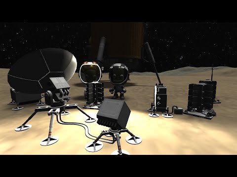 Видео: "Тайло, Боп и Пол" (серия 34) // прохождение Kerbal Space Program (карьера)