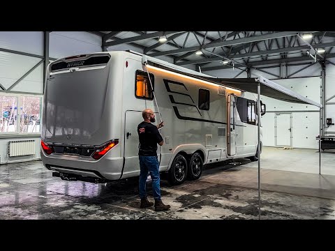 Видео: #Автодом HYMER B-ML 880. Большой обзор.