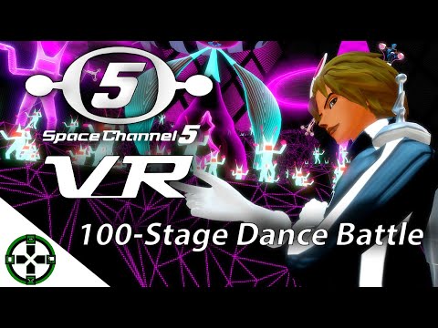 Видео: [PSVR Pro] Танцевальная битва на 100 уровнях!!! | Space Channel 5 VR