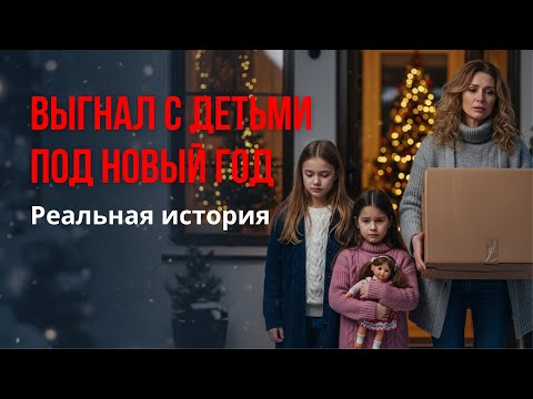 Видео: 15 лет вместе — и он выгнал её с детьми перед Новым годом…