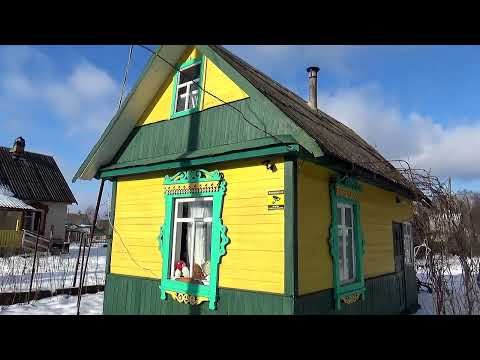 Видео: Зимой на даче.