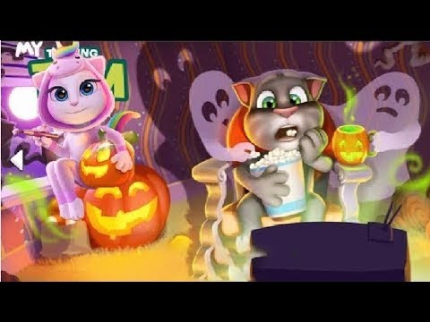 Видео: МОЙ ГОВОРЯЩИЙ ТОМ И ГОВОРЯЩАЯ АНДЖЕЛА