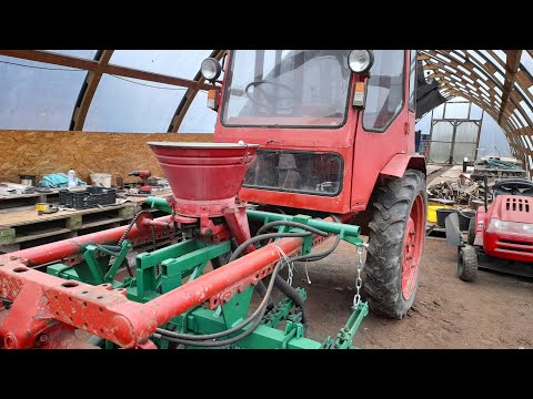 Видео: Задний следозаделеватель на трактор Т-16