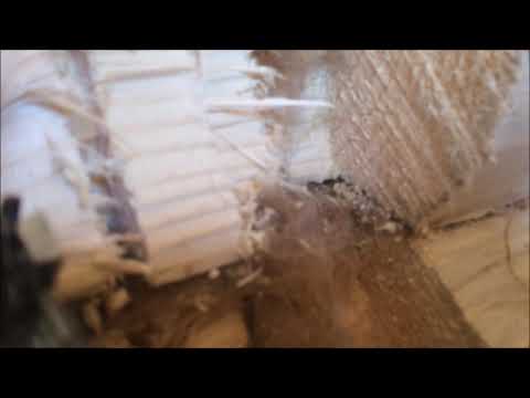 Видео: Урок по сборке перегородки с учетом усадки.